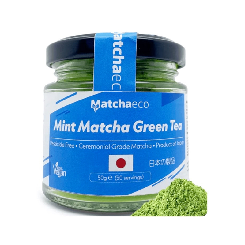 Matchaeco Peppermint Matcha Green – MatchaEco
